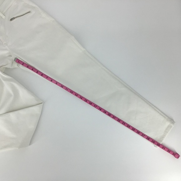 Cabi White Curvy Zip Skinny Jeans, #5317, Size 8 - Picture 14 of 16